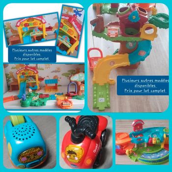 Lot Tut tut bolide et animaux