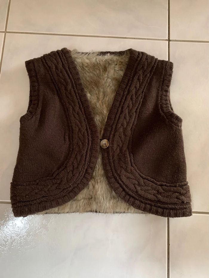 Gilet sans manches 6 ans