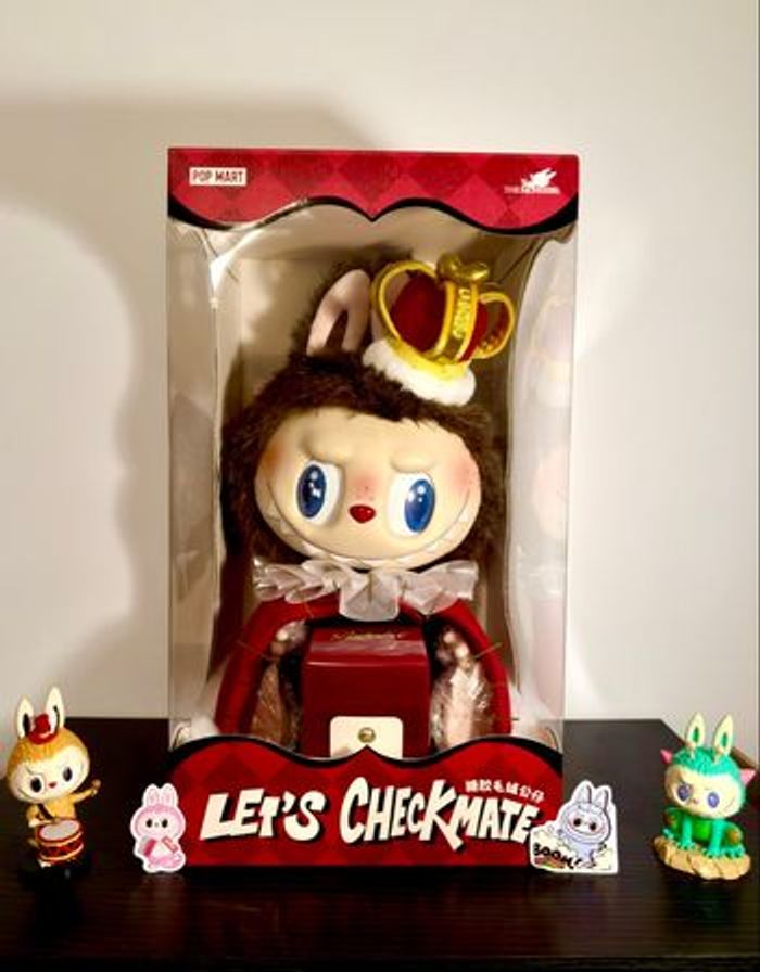 🎁 Labubu “Let’s Checkmate King” PopMart – Neuf, jamais ouvert !