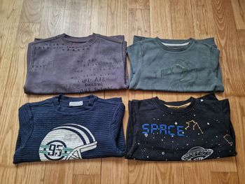 👕 Lot de 5 pulls garçon 6 ans – différentes marques 👦