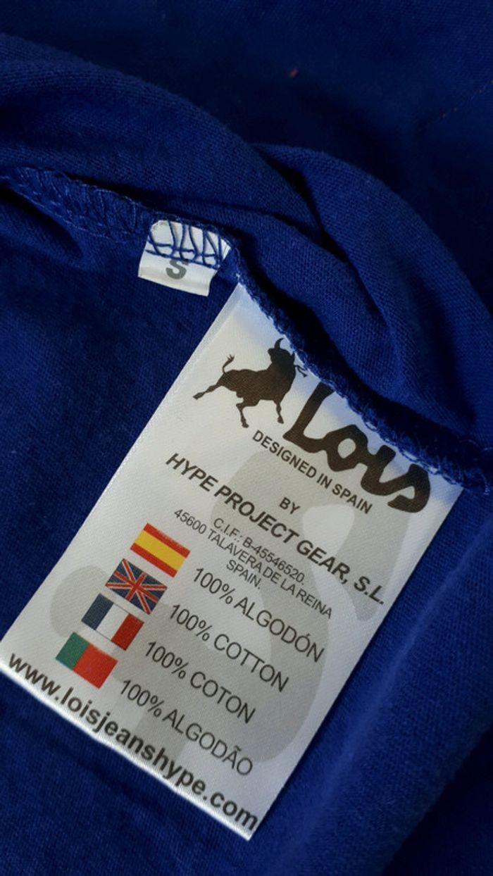 💐 Magnique Tshirt Lois, taille S, comme neuf. - photo numéro 3