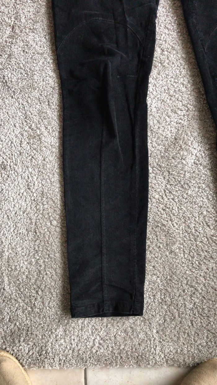 Pantalon velours noir one step 42 - photo numéro 2