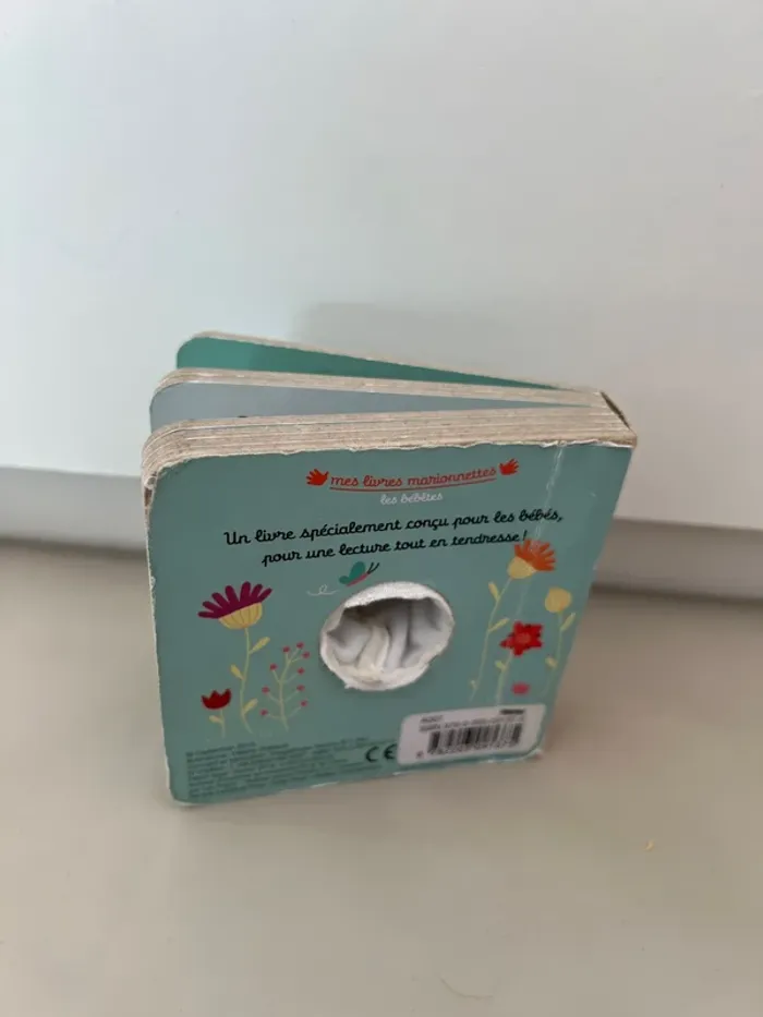 Marionnette Doudou Lapin | Livre et jouet pour tout-petits - photo numéro 4