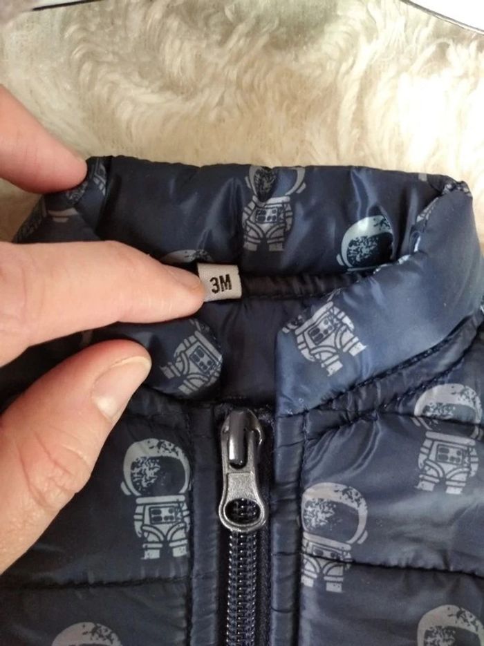 Blouson veste sans manche Garçon 3 mois Astronaute - photo numéro 7
