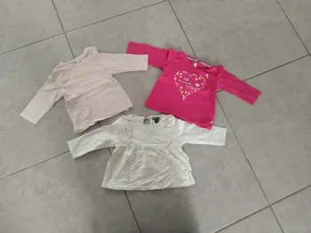 Lot de tee shirt manches longues
