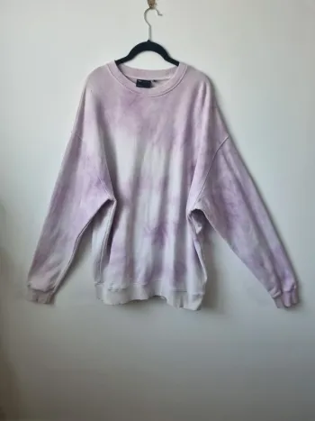 Sweat oversize tie and dye Asos