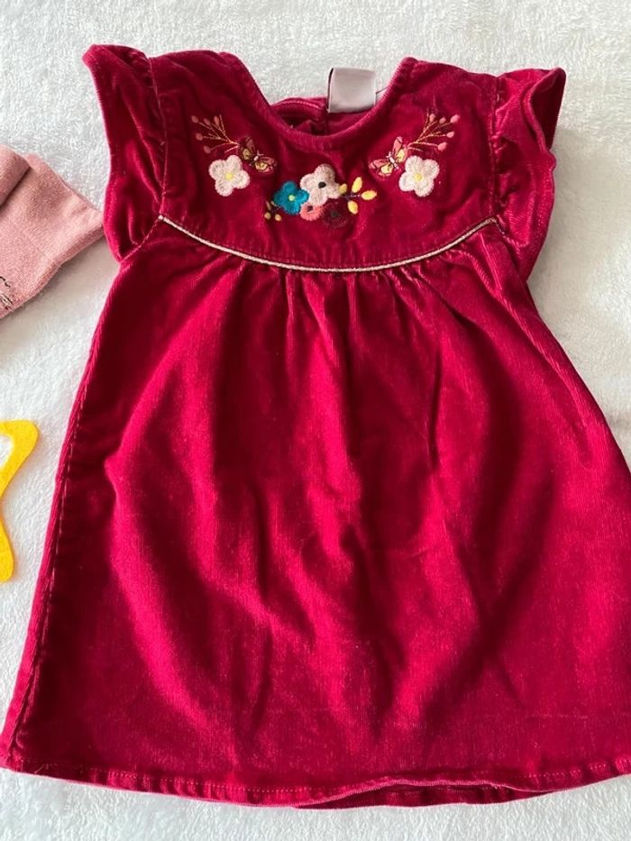 Robe velours 12 mois - photo numéro 2