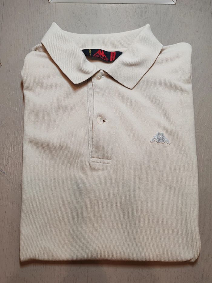 Kappa polo beige vintage 2003 robe Di kappa taille M - photo numéro 7