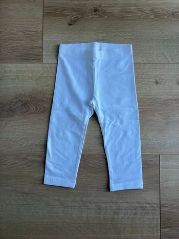 Legging 3/4 blanc Kiabi 6 ans 