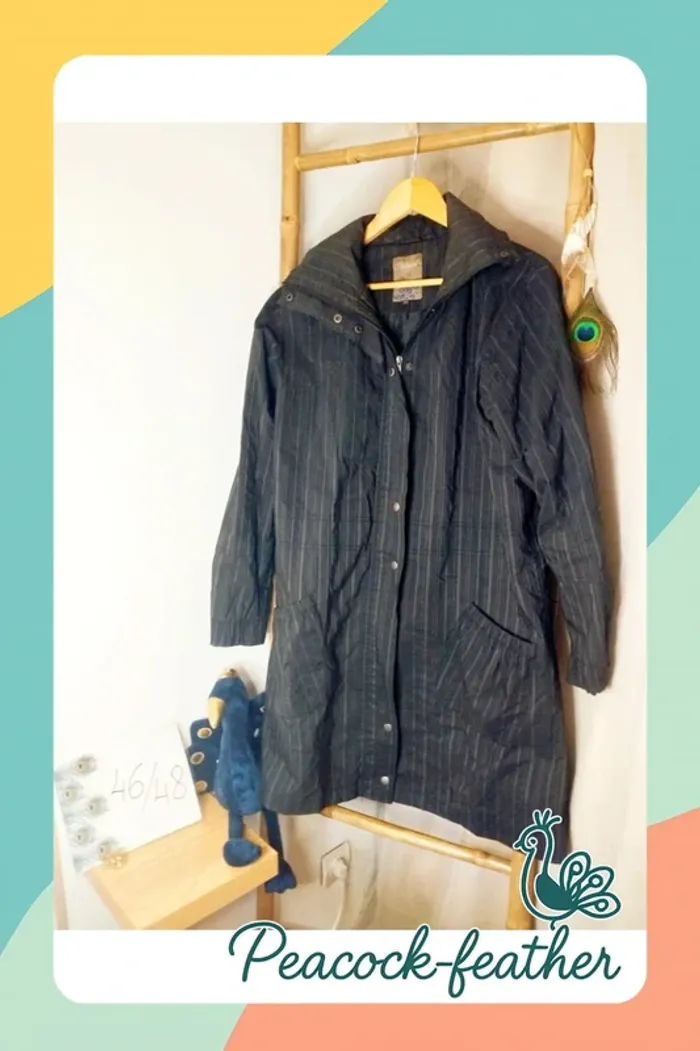 Veste longue ikebana 46/48