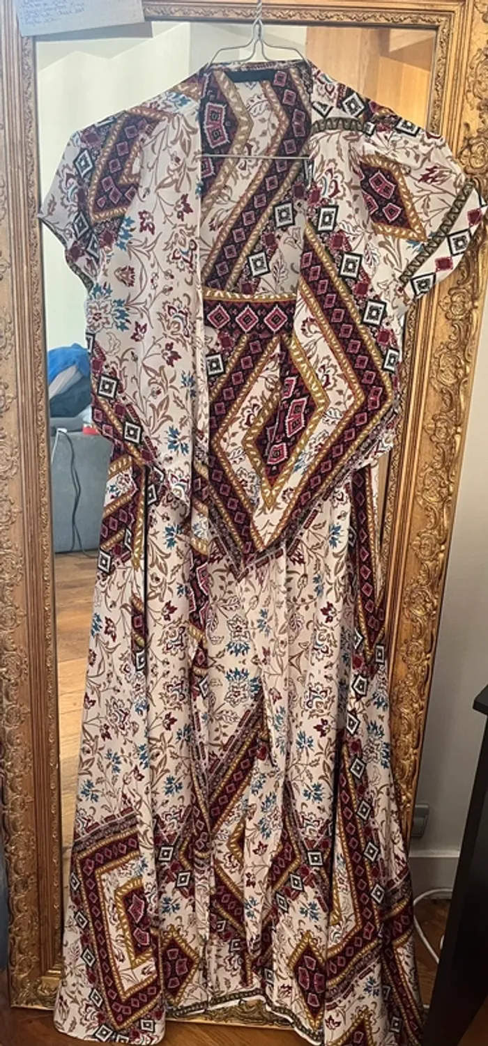 Magnifique ensemble haut et jupe indienne - photo numéro 4
