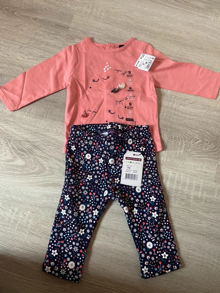 Ensemble legging chaud et t shirt manche longue sergent major