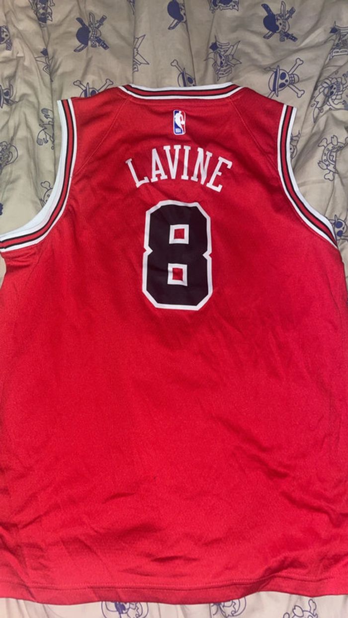 Maillots NBA officiel zach lavine Chicago bulls XL - photo numéro 3