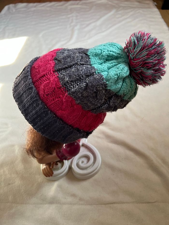 Bonnet pompon 6 ans - photo numéro 5