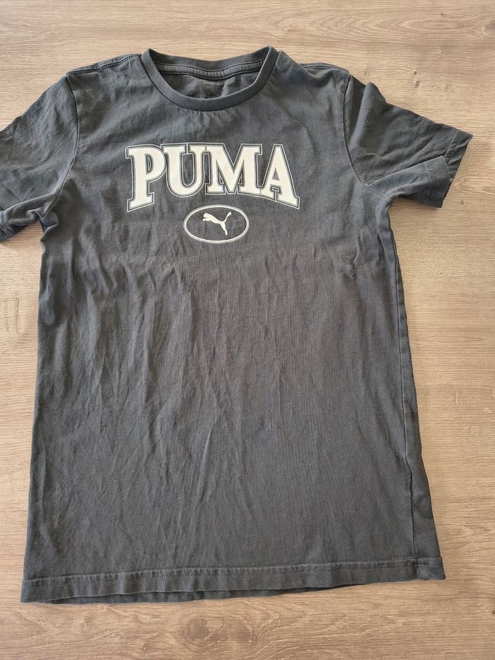 Tee-shirt manches courtes garçon Puma 11 ans - photo numéro 1
