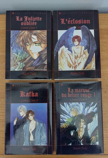 Comte Cain lot de 4 tomes - manga