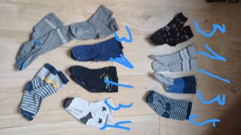 Lot chaussettes