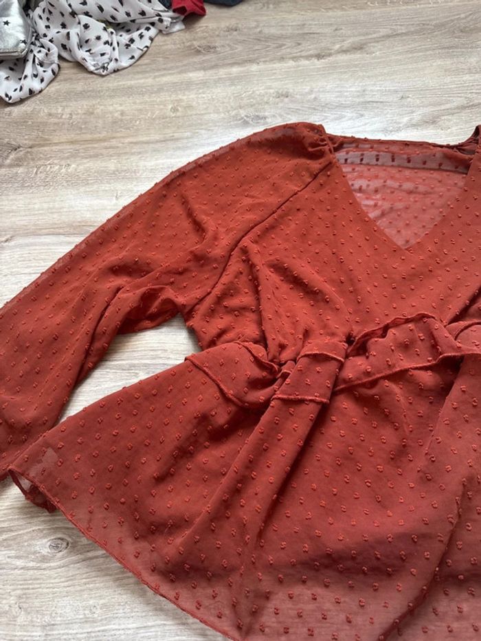 Blouse marron femme taille 3xl - photo numéro 3