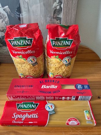 Lot de Vermicelles et de spaghetti Neuf