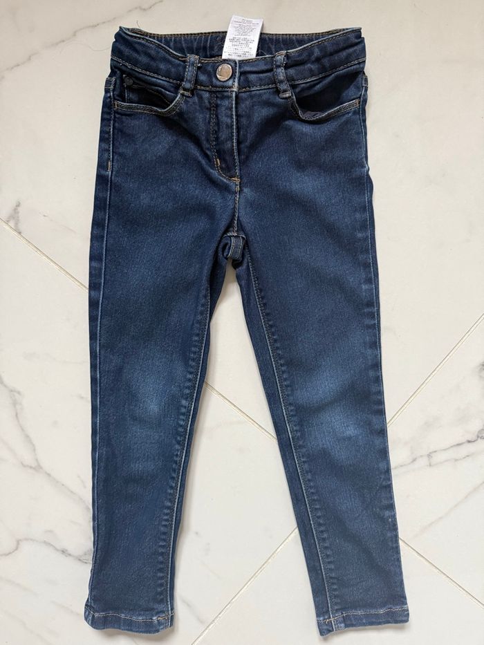 Lot de 2 jeans Jacadi fille – taille 4 ans - photo numéro 9