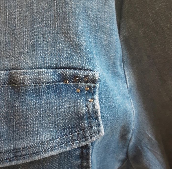 Chemise en jeans pour femme Taille 40 Armand Thiery - photo numéro 3