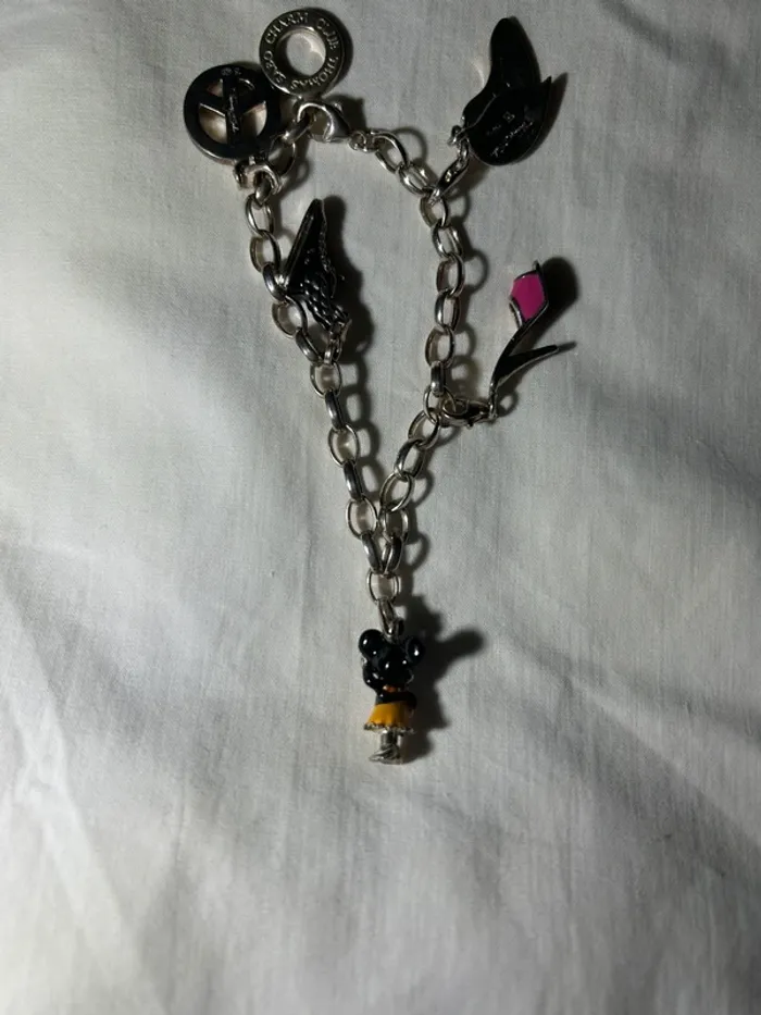 Bracelet Thomas Sabo Charm Club argent 925 avec 6 charms - photo numéro 7