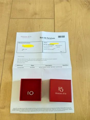 Bague argent Rhodie « Melissa » ajustable histoire d’Or