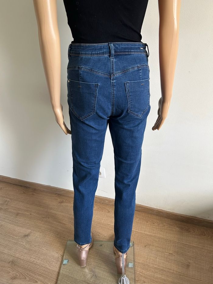 Jean bleu marine Morgan taille 38 comme neuf - photo numéro 5