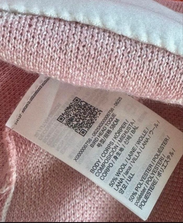 Bonnet Arc’teryx Bird Head Rose Neuf