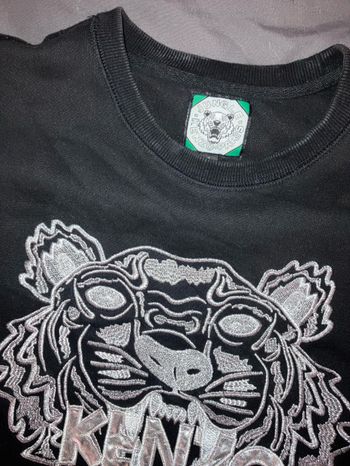 Sweat noir Kenzo taille S / 36 / 8. Très bon état