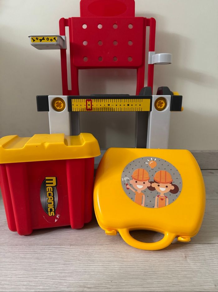 🪛lot bricolage avec établi - enfants - très bon état - ecoiffier - photo numéro 10