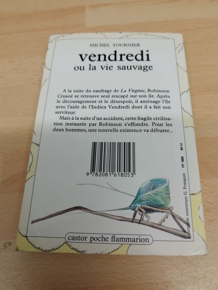 MICHEL TOURNIER
vendredi
ou la vie sauvage - photo numéro 2
