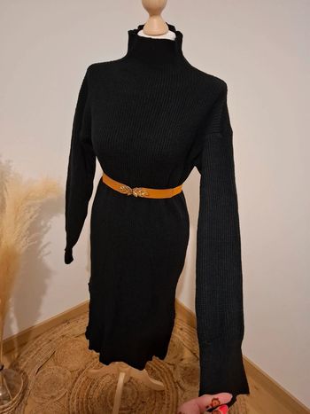 Robe noire chaude Made In Italy taille S/M 36/38