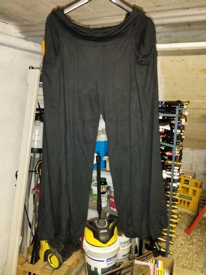 Pantalon Sarouel viscose L