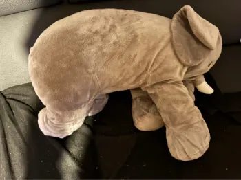 Coussin éléphant - Coussin peluche géant pour enfant en forme d'éléphant mikamax