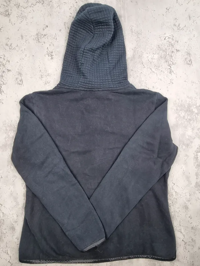 Gilet zippé à capuche Puma noir – Taille XL Femme (mesures en photos) - photo numéro 4