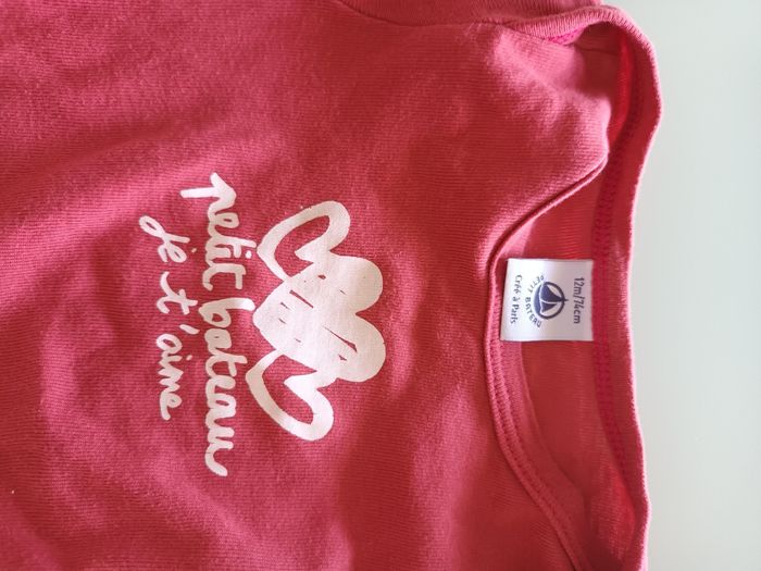 Lot de 3 bodies petit bateau, manches longues, 12 mois - photo numéro 9