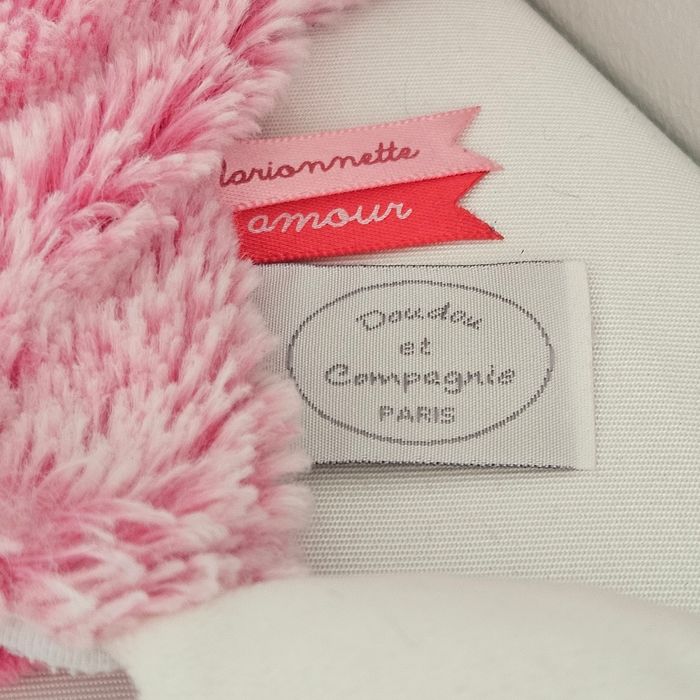 Doudou et compagnie souris rose marionnette - photo numéro 5