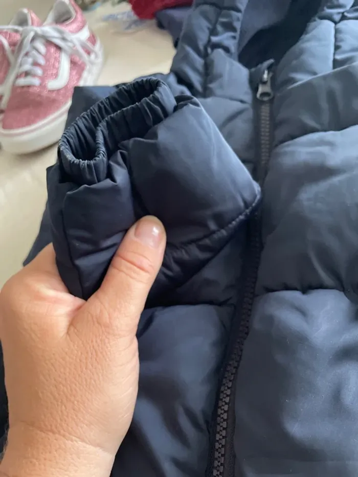 Manteau doudoune chaude, petit bateau, trois ans mixte - photo numéro 7