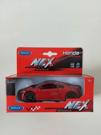 Honda  nsx  2017 - rouge