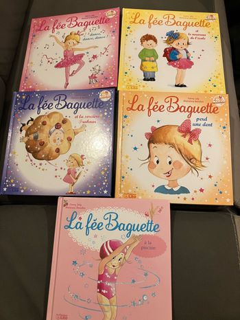 Lot de 5 livres La Fée Baguette