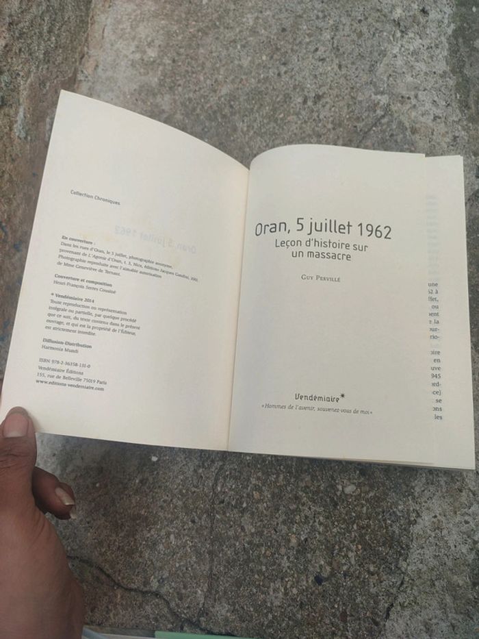 Livre oran 5 juillet 1962 - photo numéro 6
