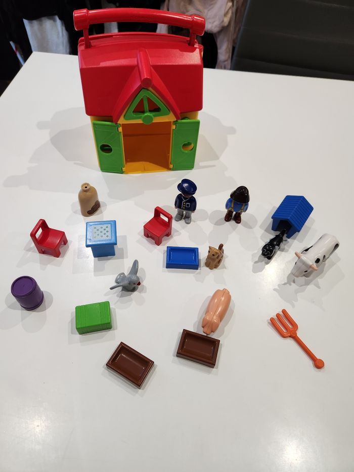 Playmobill 1 2 3 ferme - photo numéro 2