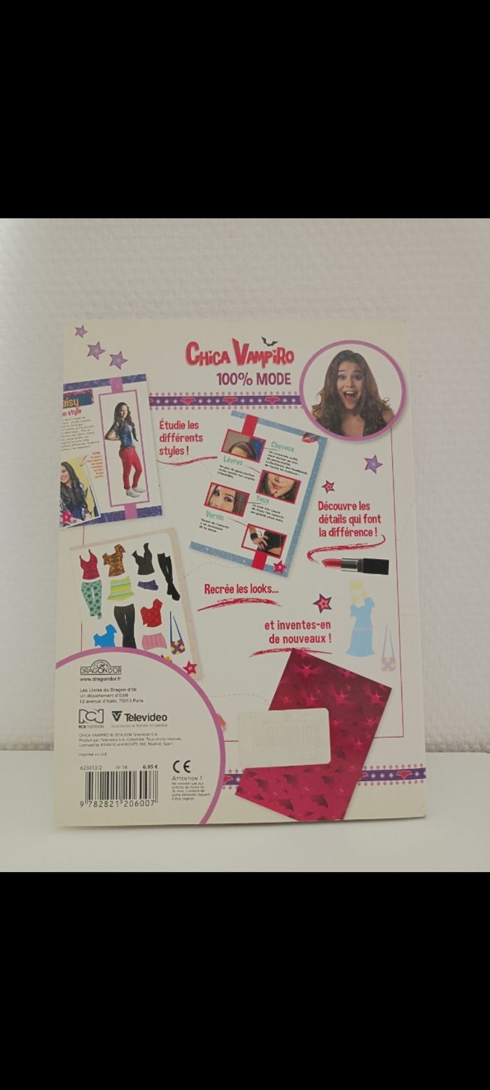 Livre Chica Vampiro 100% mode - photo numéro 3
