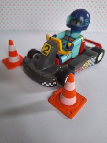 Figurine Playmobil Karting et son pilote