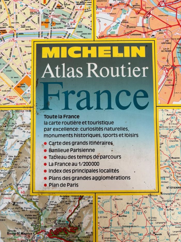 Atlas Routier Michelin – France (Édition 1991) - photo numéro 3