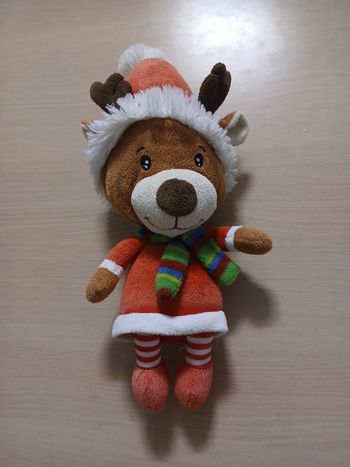 Peluche hauteur 36cm tres bonne eyat couleur multicolore