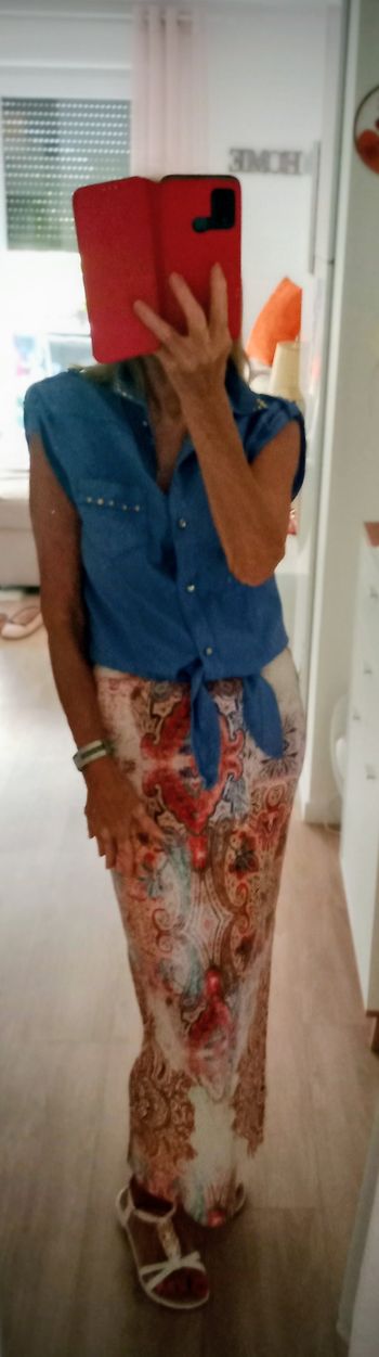 Chemise coton bleu Onado jeans