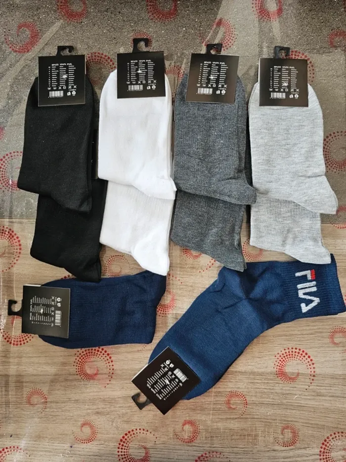 Lot de 10 paires de chaussette Fila - photo numéro 2