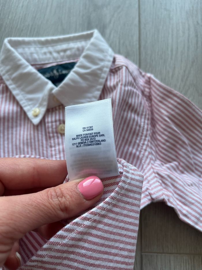 Chemise bébé Ralph Lauren 18 mois - photo numéro 4